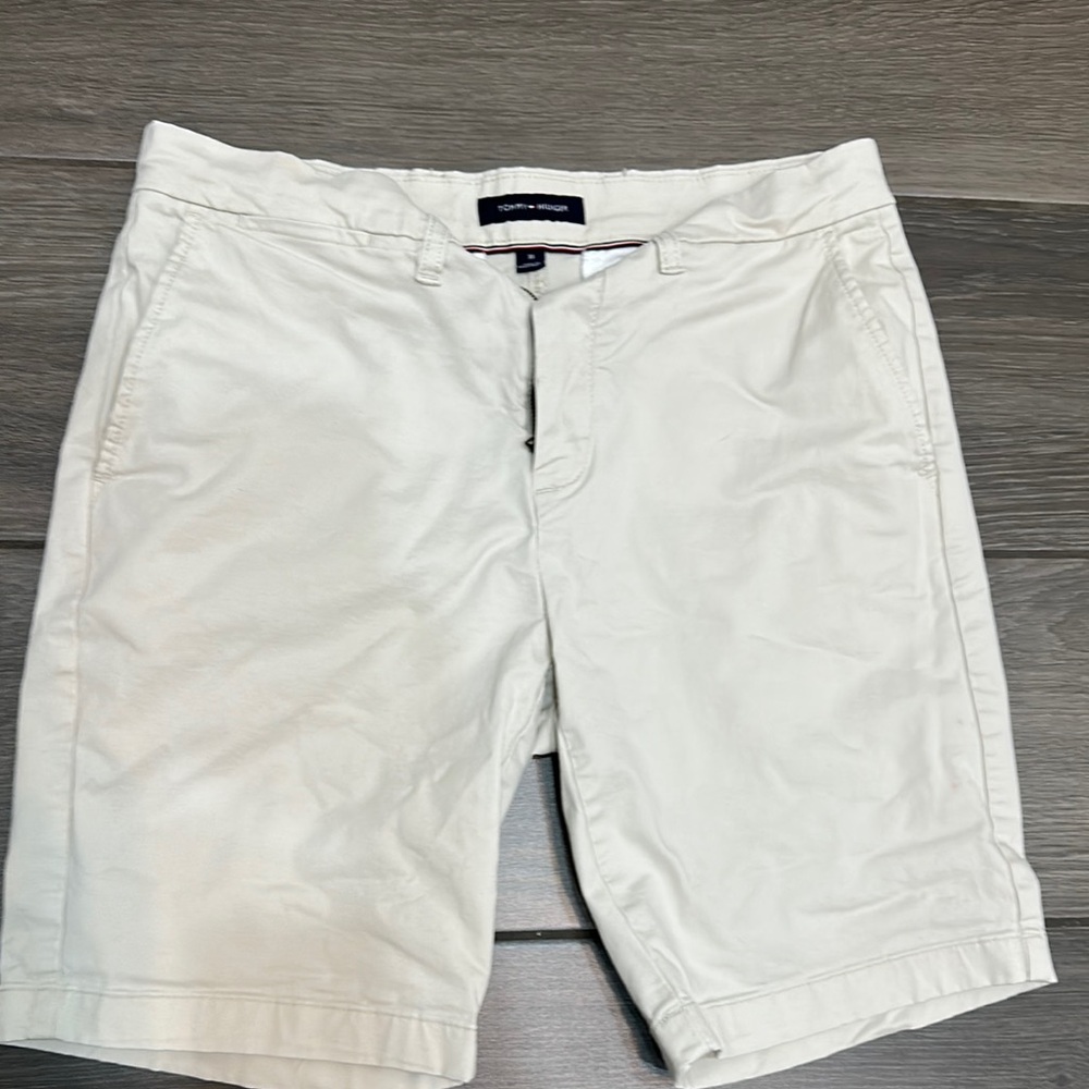 Tommy Hilfiger khaki Flat Front Shorts